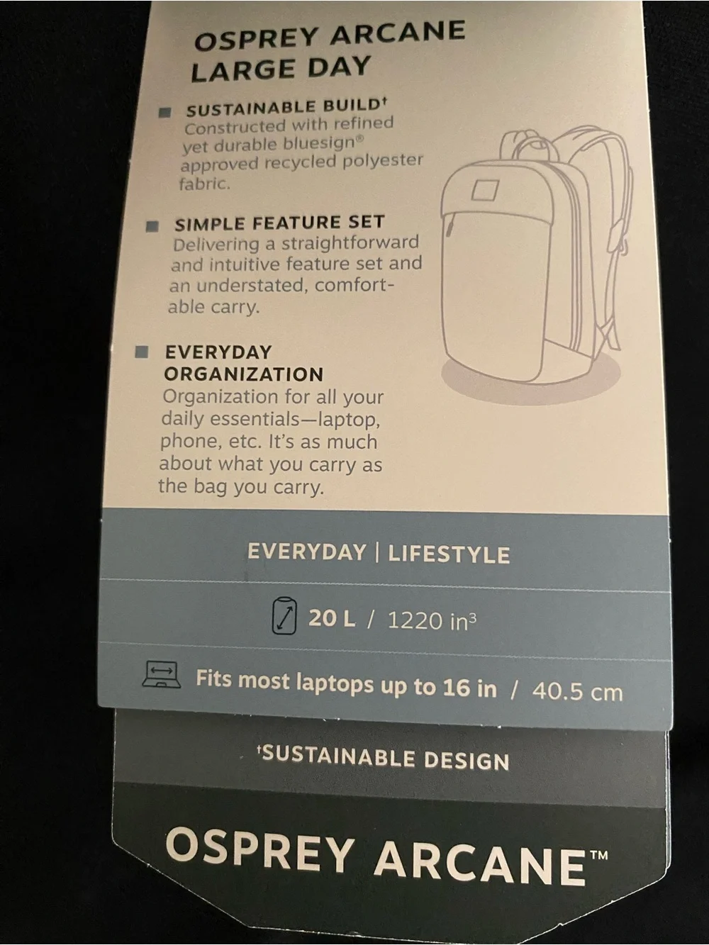 Osprey Arcan Large Day Backpack